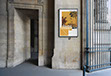 Affiche de l'exposition "Giotto" au musée du Louvre